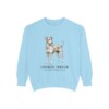 Japanese Terrier Latin Sweatshirt, Chambray, front view