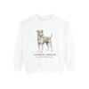 Japanese Terrier Latin Sweatshirt, White, front view