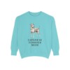Japanese Terrier Mom Sweatshirt, Chalky Mint, front view