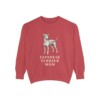 Japanese Terrier Mom Sweatshirt, Crimson, front view