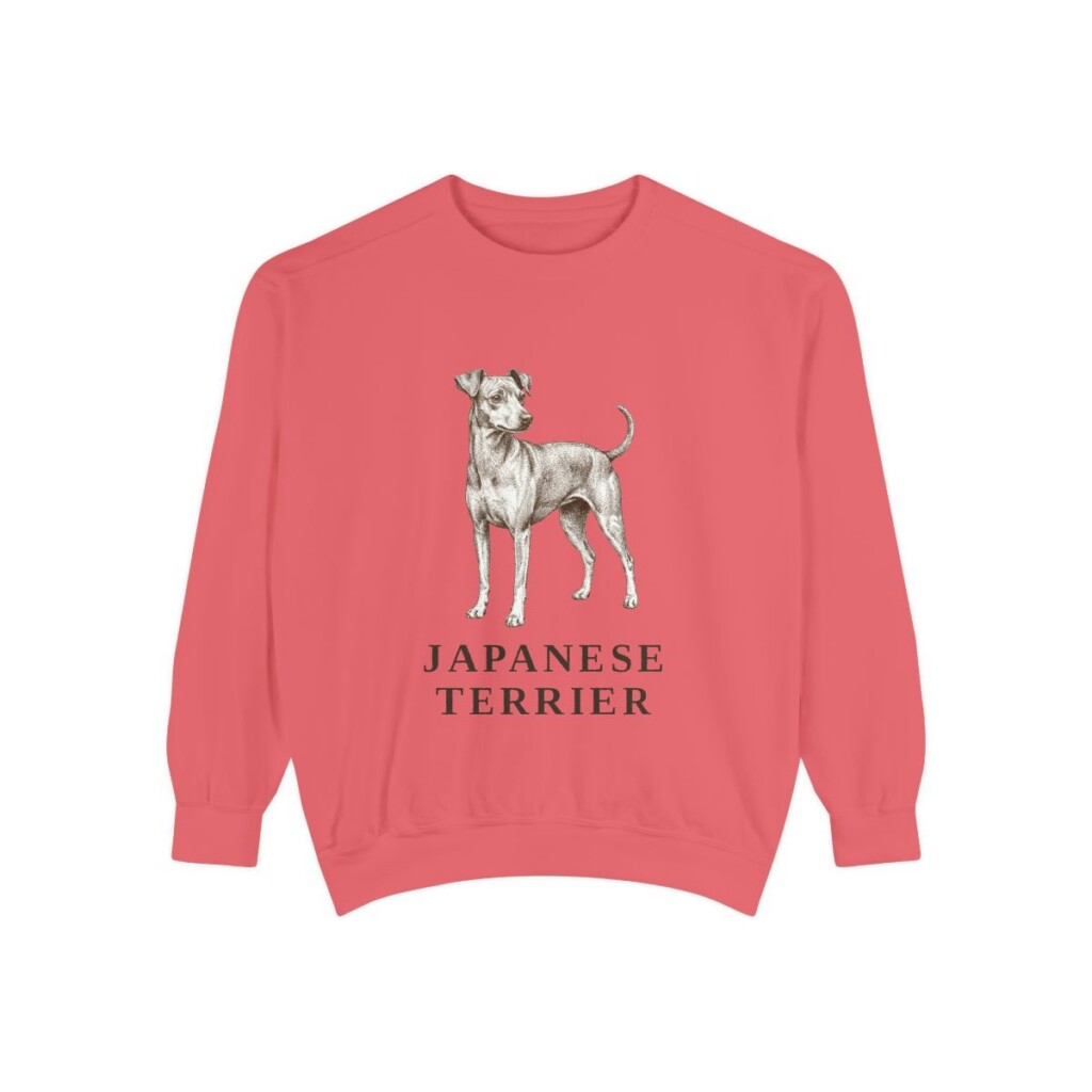 Japanese Terrier Sweatshirt, Watermelon, front view