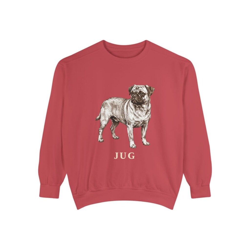 Jug Sweatshirt, Crimson, front view