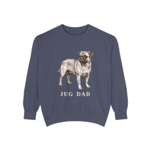 Jug Dad Sweatshirt, Denim, front view
