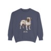 Jug Sweatshirt, Denim, front view
