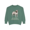 Jug Humor Sweatshirt, Light Green, front view