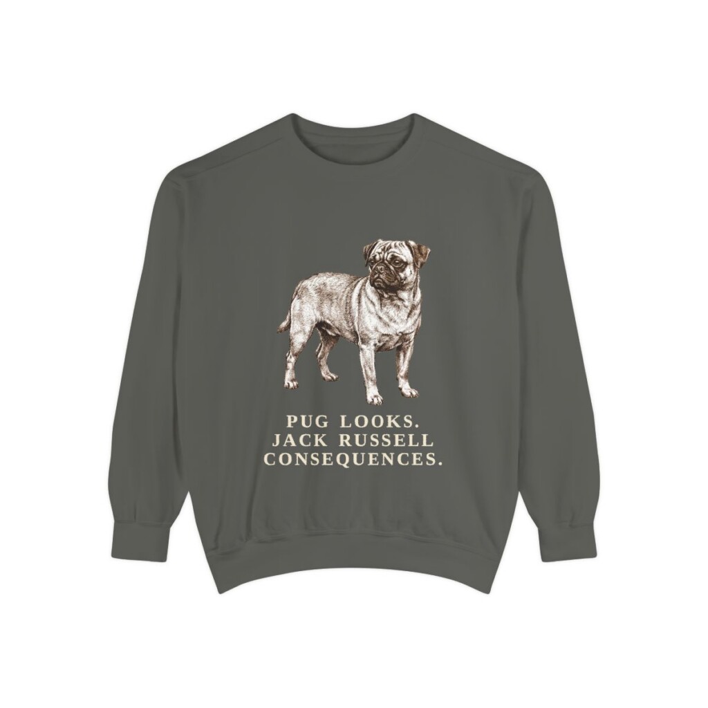 Jug Humor Sweatshirt, Pepper, front view