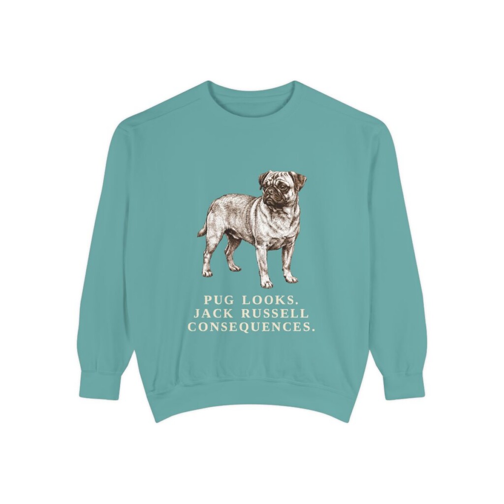 Jug Humor Sweatshirt, Seafoam, front view