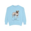 Jug Latin Sweatshirt, Chambray, front view
