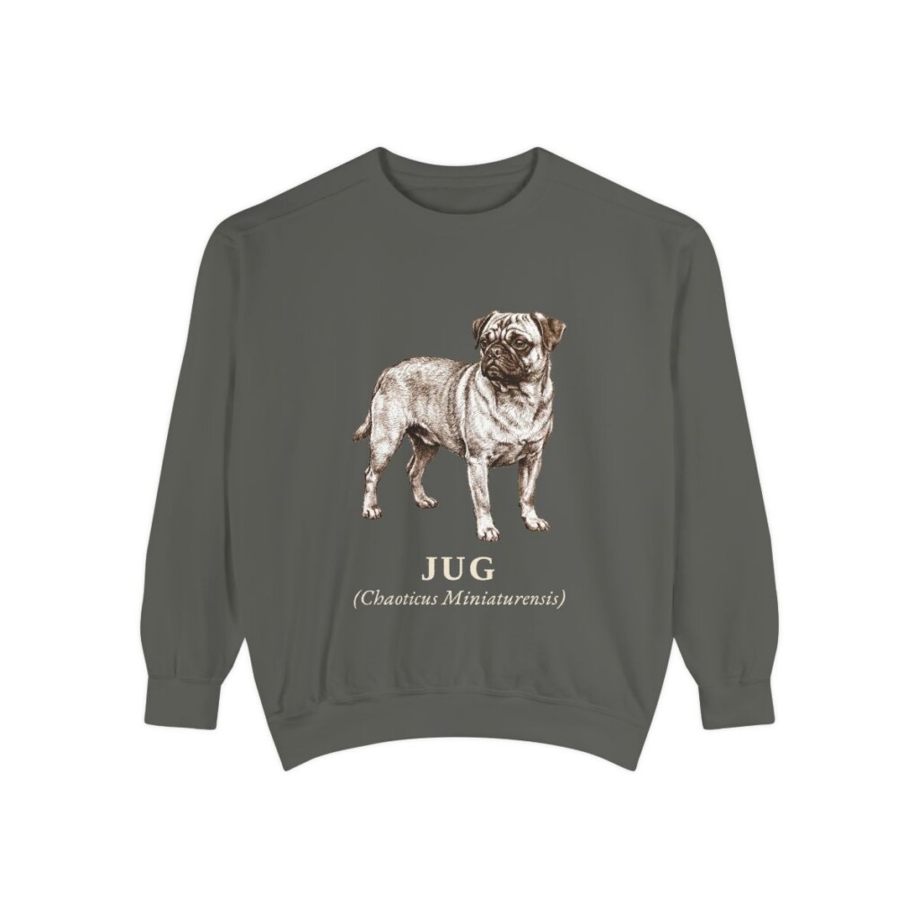 Jug Latin Sweatshirt, Pepper, front view