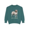 Jug Mom Sweatshirt, Blue Spruce, front view
