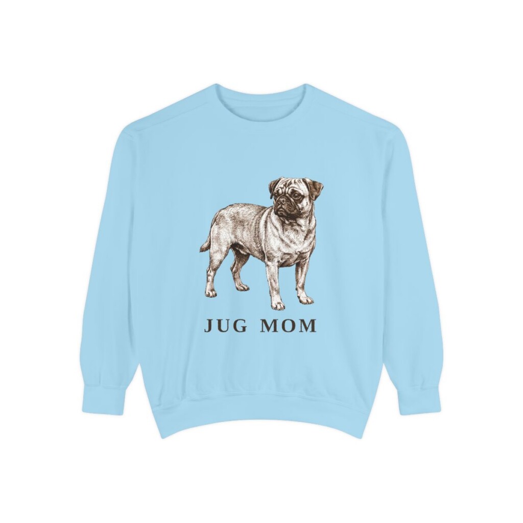 Jug Mom Sweatshirt, Chambray, front view