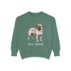 Jug Mom Sweatshirt, Light Green, front view