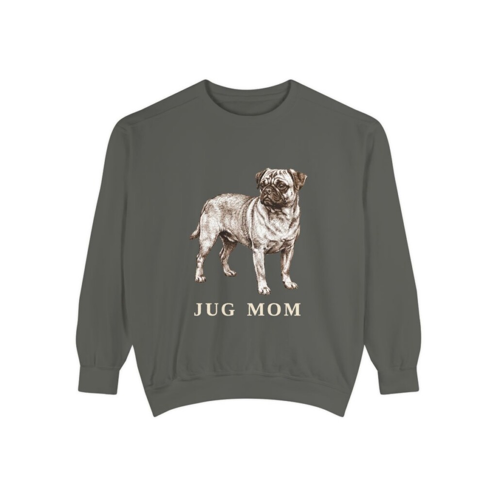 Jug Mom Sweatshirt, Pepper, front view