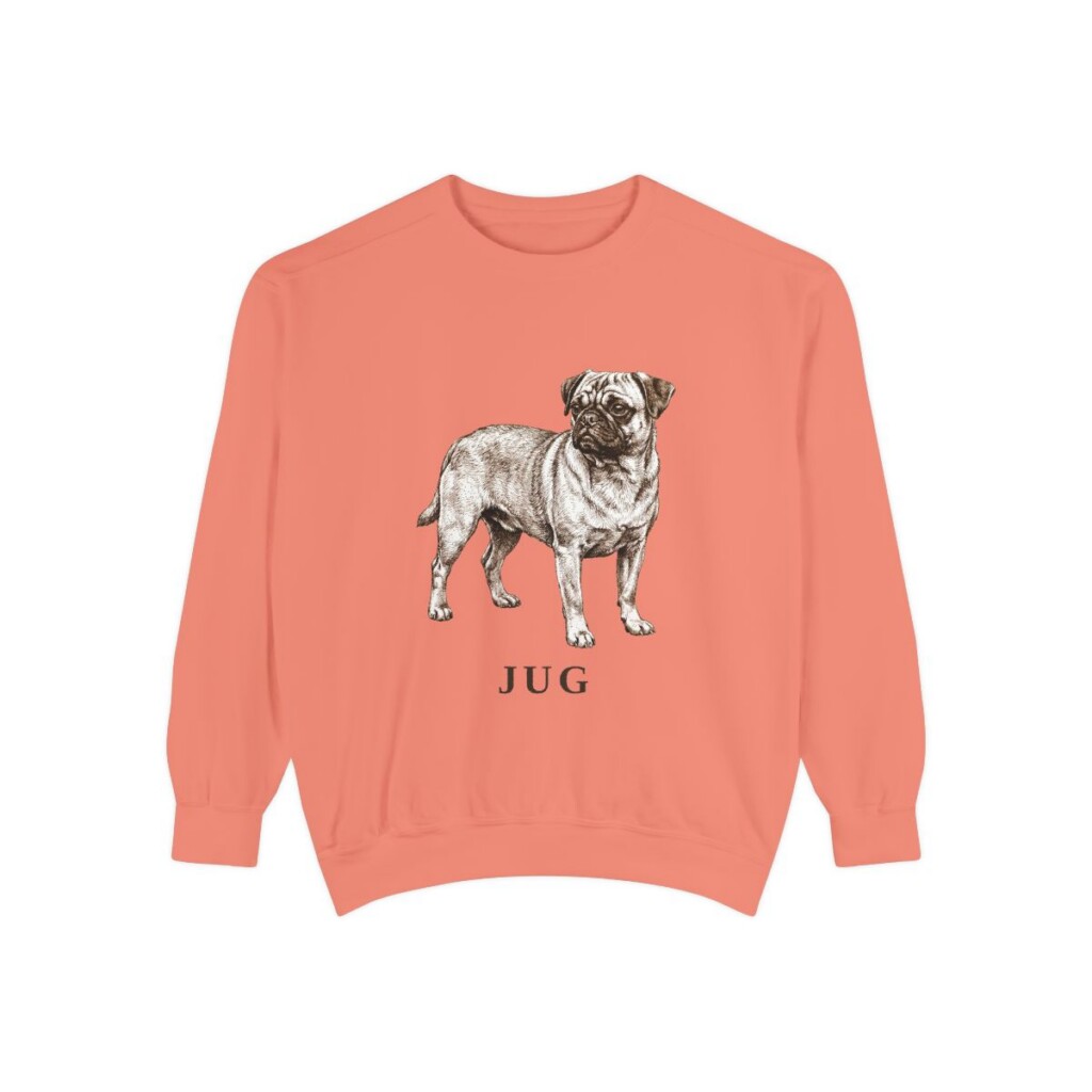 Jug Sweatshirt, Terracotta, front view