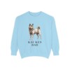 kai-ken-sweatshirt-dad-chambray-1 Kai Ken Dad Sweatshirt, Chambray, front view