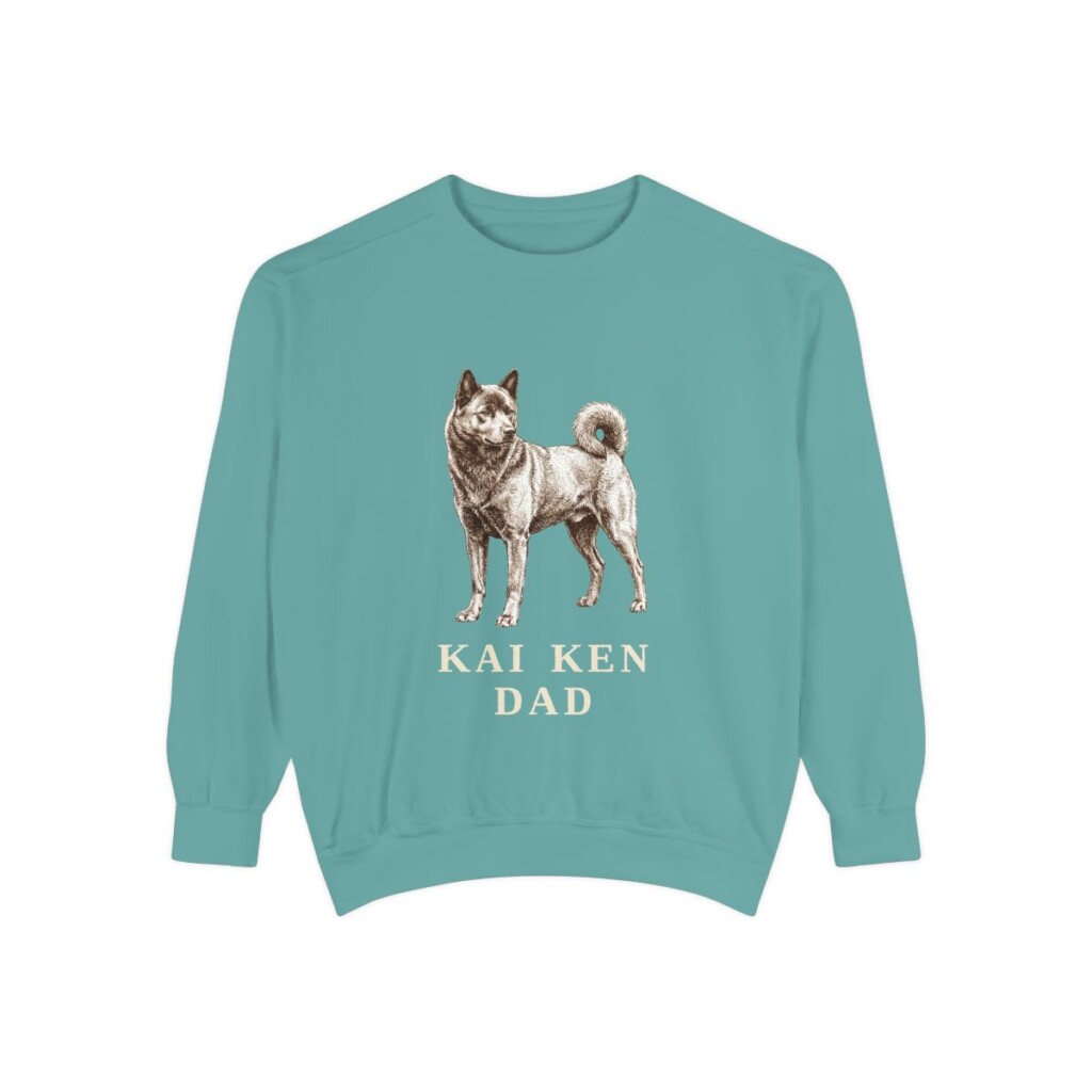 kai-ken-sweatshirt-dad-seafoam-1 Kai Ken Dad Sweatshirt, Seafoam, front view