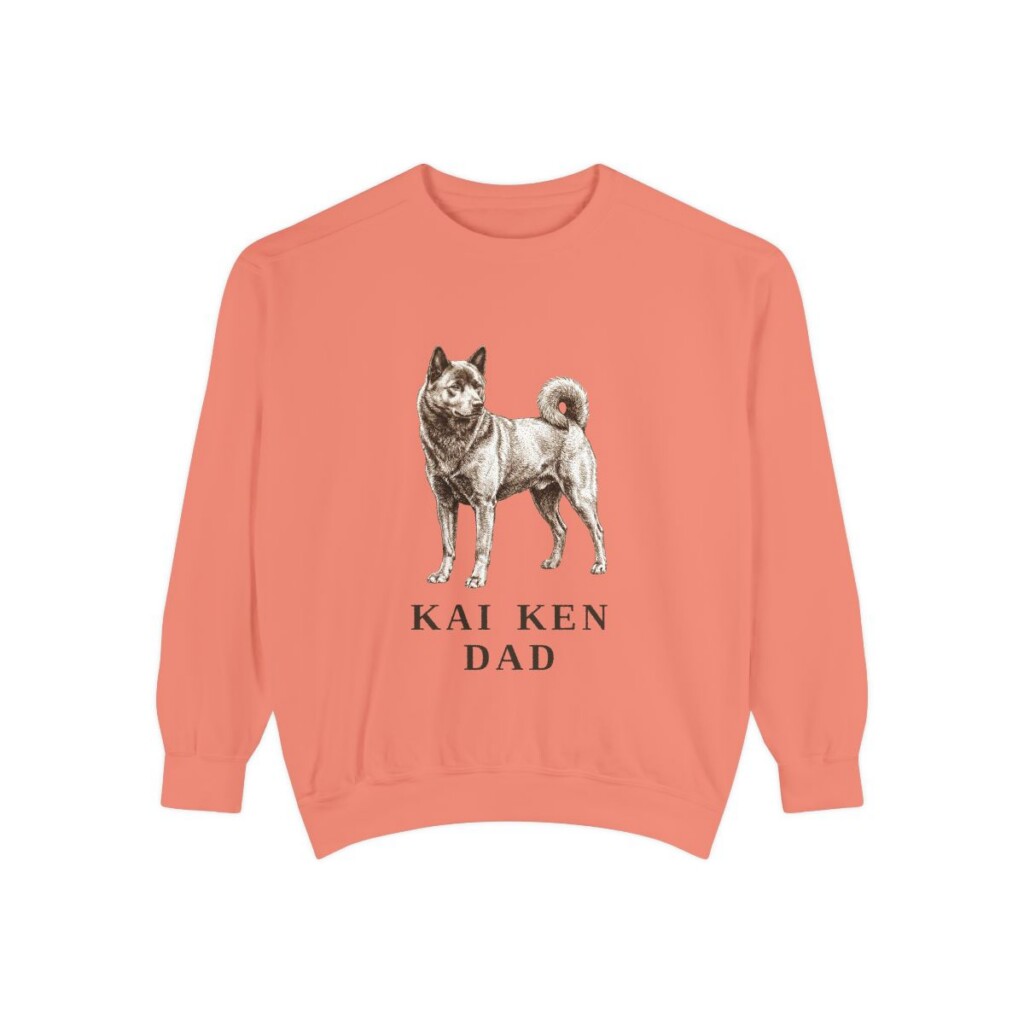 kai-ken-sweatshirt-dad-terracotta-1 Kai Ken Dad Sweatshirt, Terracotta, front view