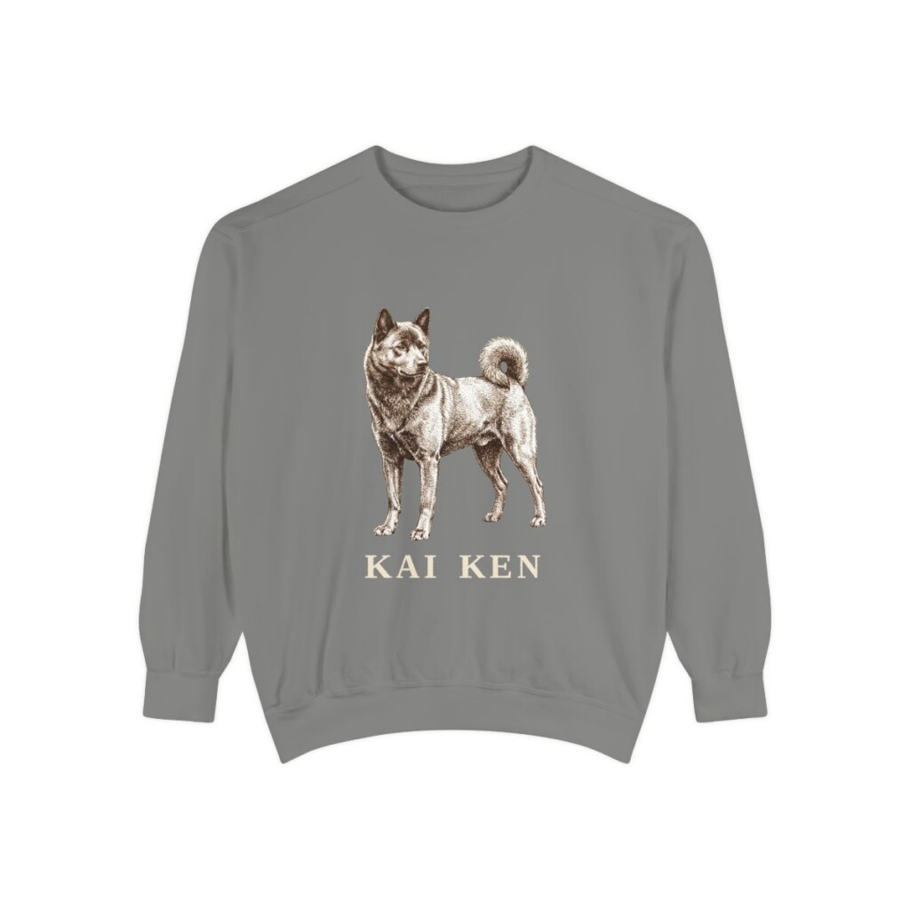 Kai Ken Sweatshirt, Grey, front view