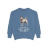 Kai Ken Humor Sweatshirt, Blue Jean, front view