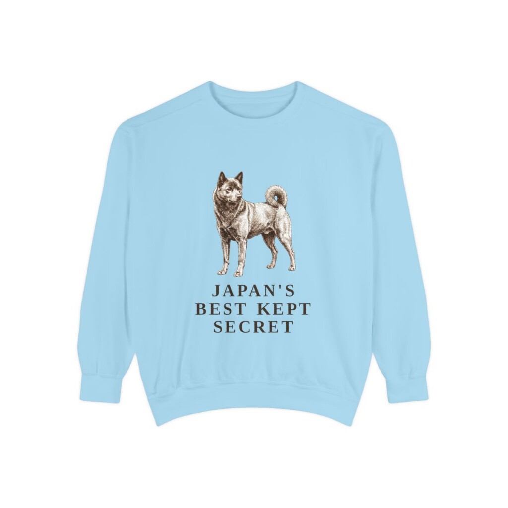 Kai Ken Humor Sweatshirt, Chambray, front view