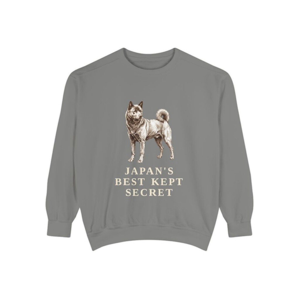 Kai Ken Humor Sweatshirt, Grey, front view