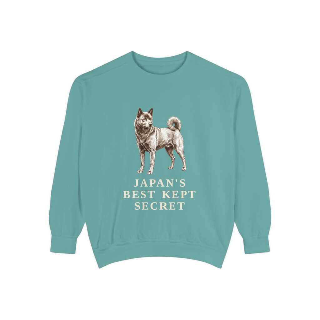 Kai Ken Humor Sweatshirt, Seafoam, front view