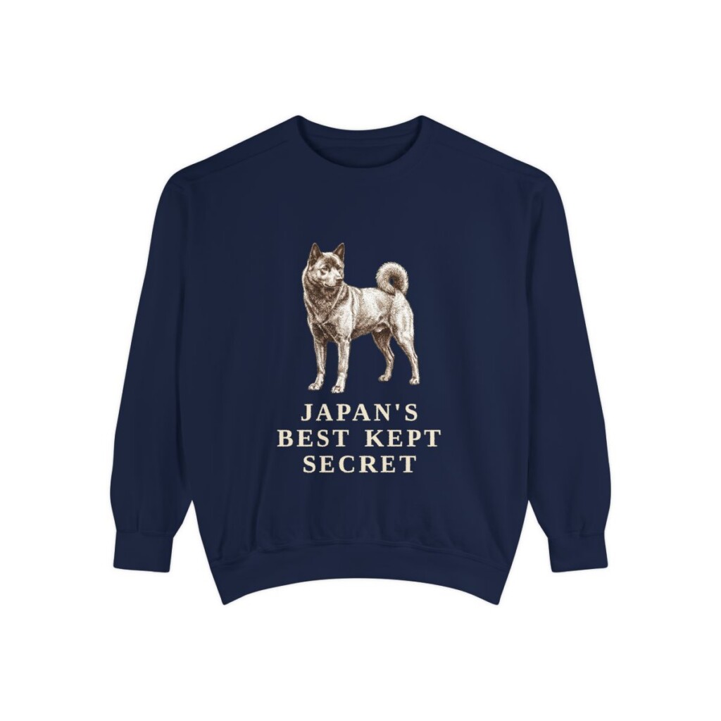 Kai Ken Humor Sweatshirt, True Navy, front view
