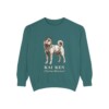 Kai Ken Latin Sweatshirt, Blue Spruce, front view