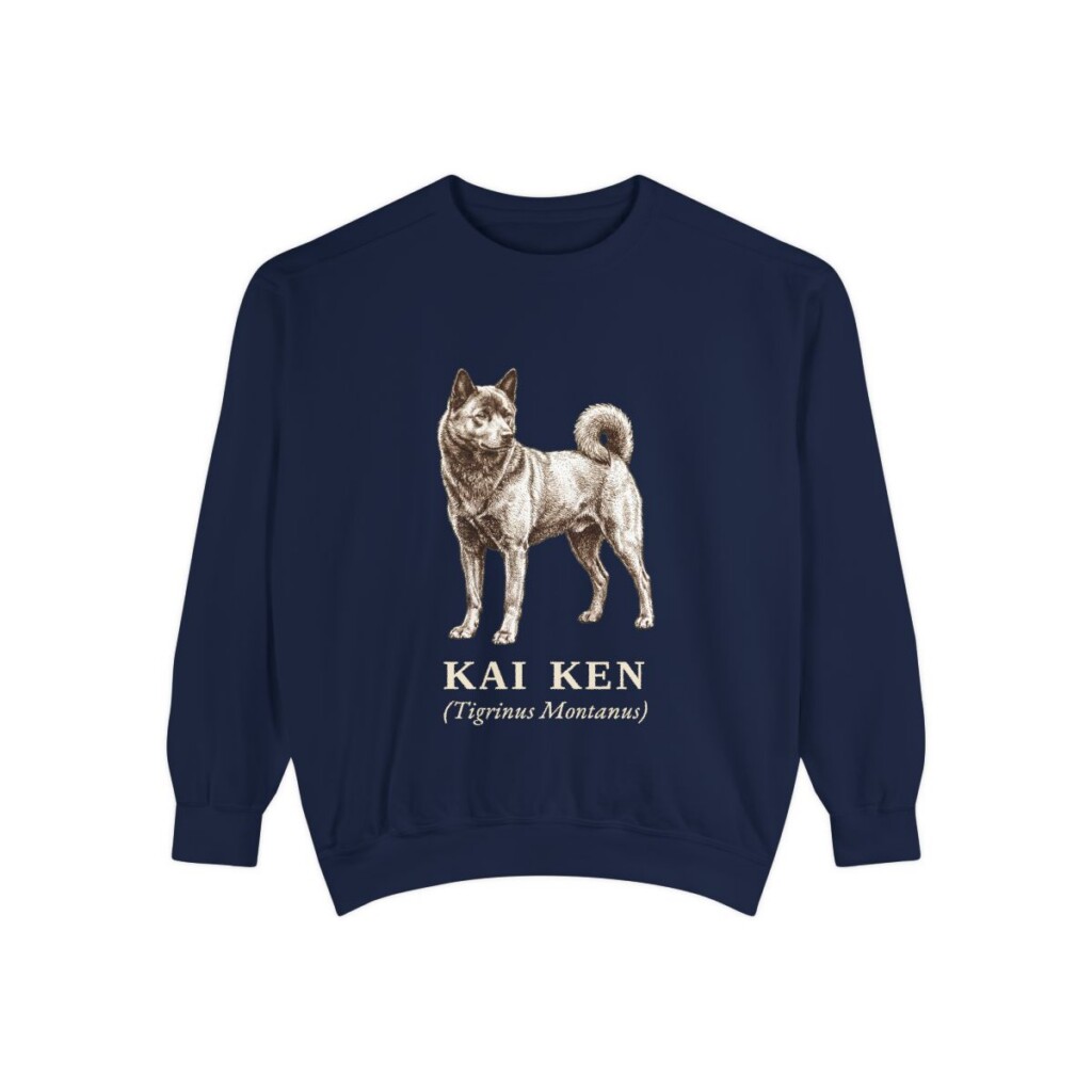 Kai Ken Latin Sweatshirt, True Navy, front view
