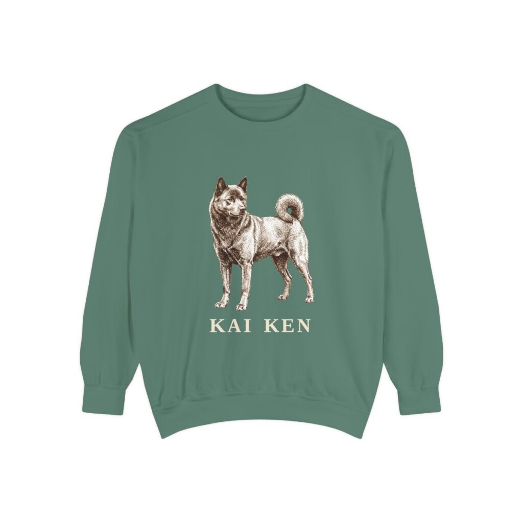 Kai Ken Sweatshirt, Light Green, front view