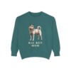 Kai Ken Mom Sweatshirt, Blue Spruce, front view