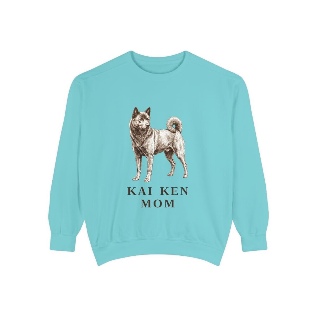 Kai Ken Mom Sweatshirt, Chalky Mint, front view