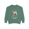 Kai Ken Mom Sweatshirt, Light Green, front view