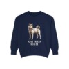Kai Ken Mom Sweatshirt, True Navy, front view