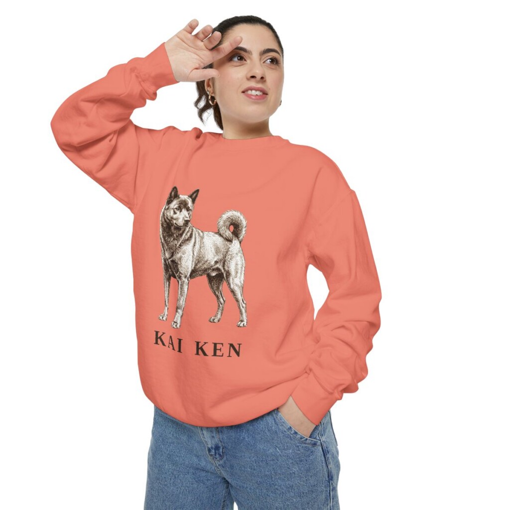 Kai Ken Sweatshirt, Terracotta, person 2 context