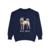 Kai Ken Sweatshirt, True Navy, front view