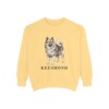 Keeshond Sweatshirt, Butter, front view