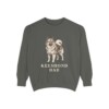 Keeshond Dad Sweatshirt, Pepper, front view