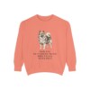 Keeshond Humor Sweatshirt, Terracotta, front view