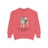 Keeshond Mom Sweatshirt, Watermelon, front view