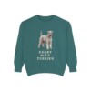 kerry-blue-terrier-sweatshirt-blue-spruce Kerry Blue Terrier Sweatshirt, Blue Spruce, front view
