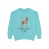 Kerry Blue Terrier Dad Sweatshirt, Chalky Mint, front view