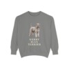 kerry-blue-terrier-sweatshirt-grey Kerry Blue Terrier Sweatshirt, Grey, front view