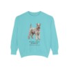 Kerry Blue Terrier Latin Sweatshirt, Chalky Mint, front view