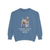 kerry-blue-terrier-sweatshirt-mom-blue-jean Kerry Blue Terrier Mom Sweatshirt, Blue Jean, front view