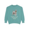 kerry-blue-terrier-sweatshirt-mom-seafoam Kerry Blue Terrier Mom Sweatshirt, Seafoam, front view