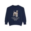 kerry-blue-terrier-sweatshirt-mom-true-navy Kerry Blue Terrier Mom Sweatshirt, True Navy, front view