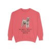 kerry-blue-terrier-sweatshirt-mom-watermelon Kerry Blue Terrier Mom Sweatshirt, Watermelon, front view