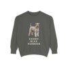 kerry-blue-terrier-sweatshirt-pepper Kerry Blue Terrier Sweatshirt, Pepper, front view