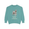 kerry-blue-terrier-sweatshirt-seafoam Kerry Blue Terrier Sweatshirt, Seafoam, front view
